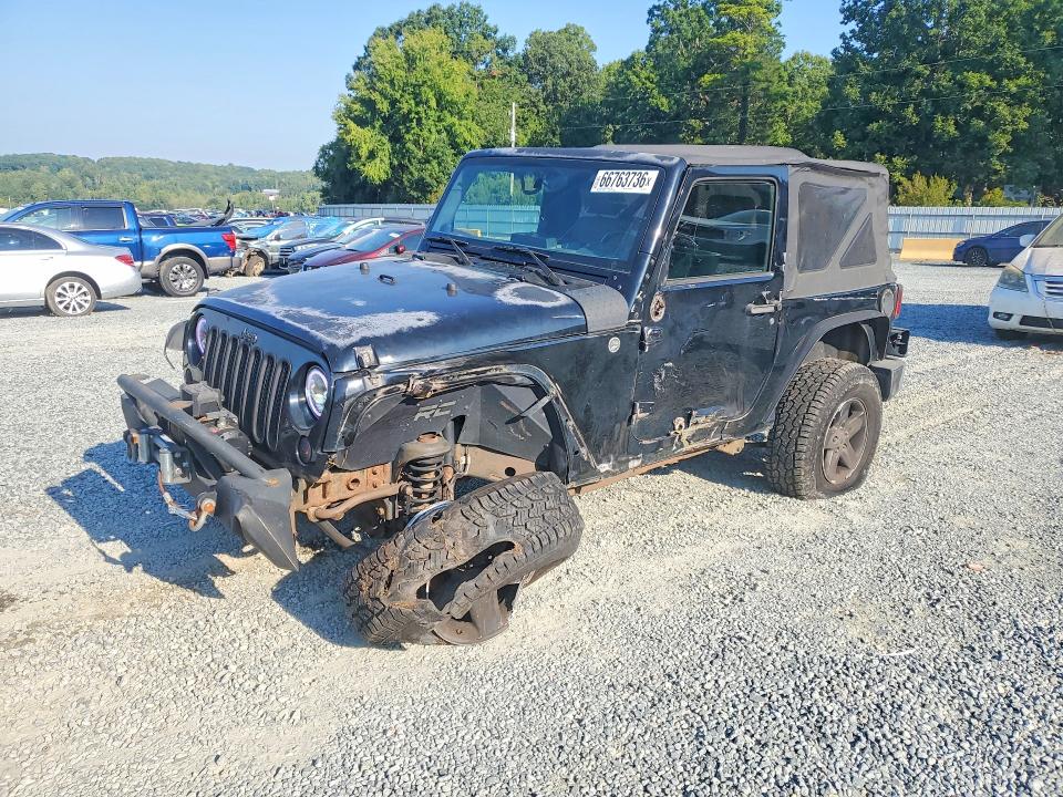 2009 Jeep Wrangler მანქანა იყიდება აუქციონზე, vin: 1J4FA24129L738586, აუქციონის ნომერი: 66763736