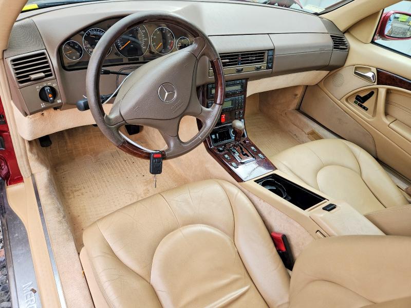 2002 Mercedes-benz Sl მანქანა იყიდება აუქციონზე, vin: WDBFA68F22F202212, აუქციონის ნომერი: 67633696