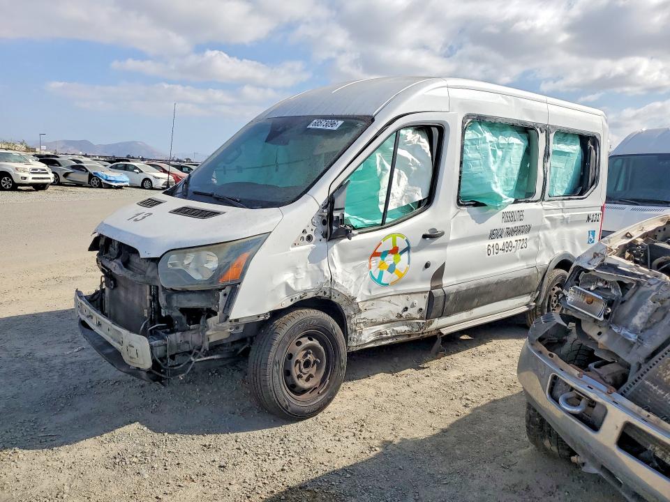 68573096 :رقم المزاد ، 1FMZK1CM9HKA47500 vin ، 2017 Ford Transit مزاد بيع