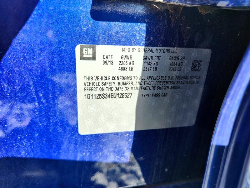 Продаж на аукціоні авто 2014 Chevrolet Impala, vin: 1G1125S34EU128527, номер лоту: 70136906