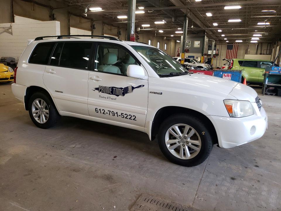 2007 Toyota Highlander მანქანა იყიდება აუქციონზე, vin: JTEEW21A070045372, აუქციონის ნომერი: 69722966