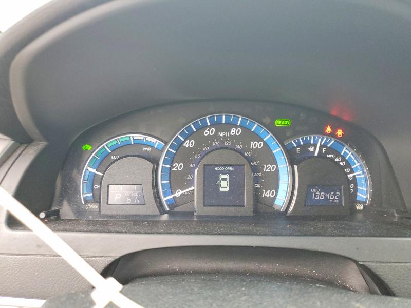 2012 Toyota Camry Hybrid მანქანა იყიდება აუქციონზე, vin: 4T1BD1FK5CU048999, აუქციონის ნომერი: 70062106