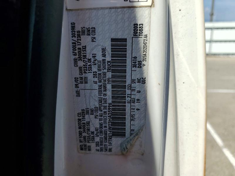 Aukcja sprzedaży 2003 Ford Econoline, vin: 1FTRE14W23HA35996, numer aukcji: 69532016