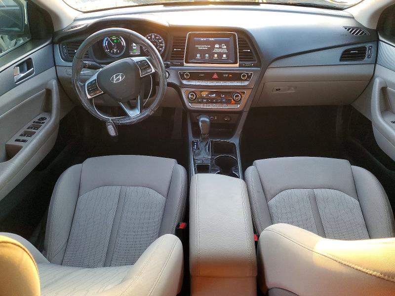 2019 Hyundai Sonata Hybrid მანქანა იყიდება აუქციონზე, vin: KMHE24L30KA090496, აუქციონის ნომერი: 69430746
