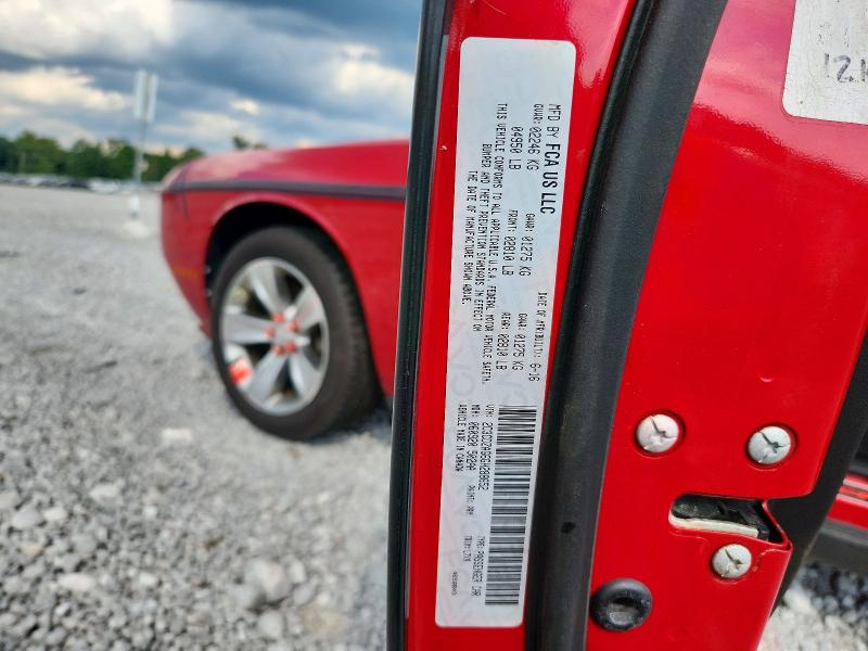 Продаж на аукціоні авто 2016 Dodge Challenger, vin: 2C3CDZAG6GH288652, номер лоту: 67897726