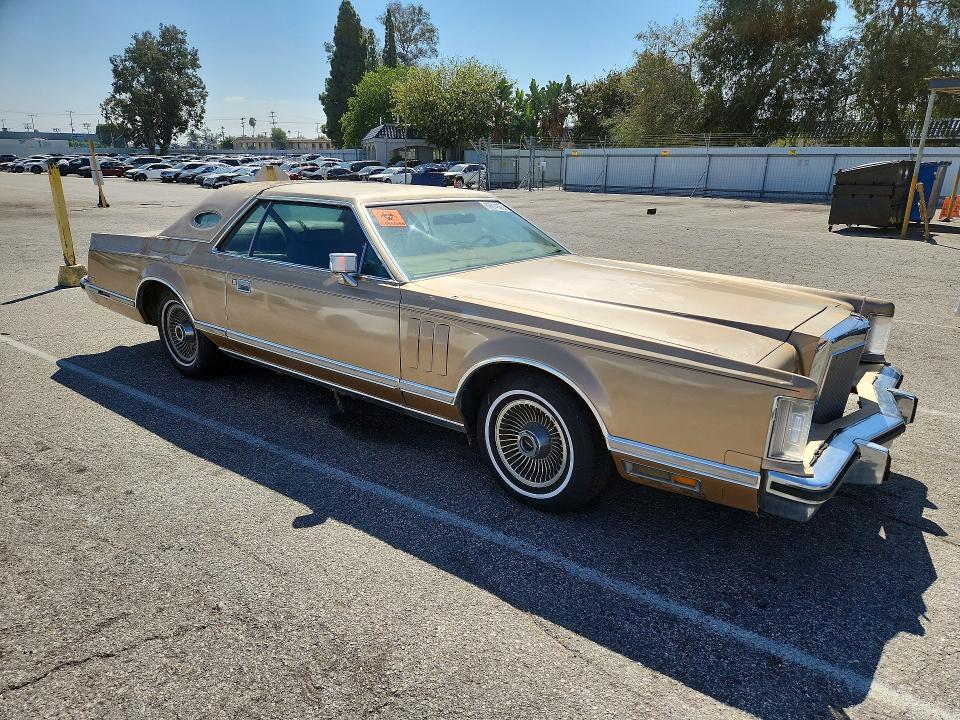 69614696 :رقم المزاد ، 9Y89S763284 vin ، 1979 Lincoln Mark 5 مزاد بيع