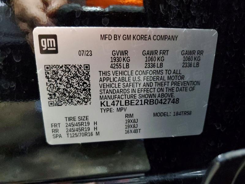 Продаж на аукціоні авто 2024 Buick Envista, vin: KL47LBE21RB042748, номер лоту: 68319126