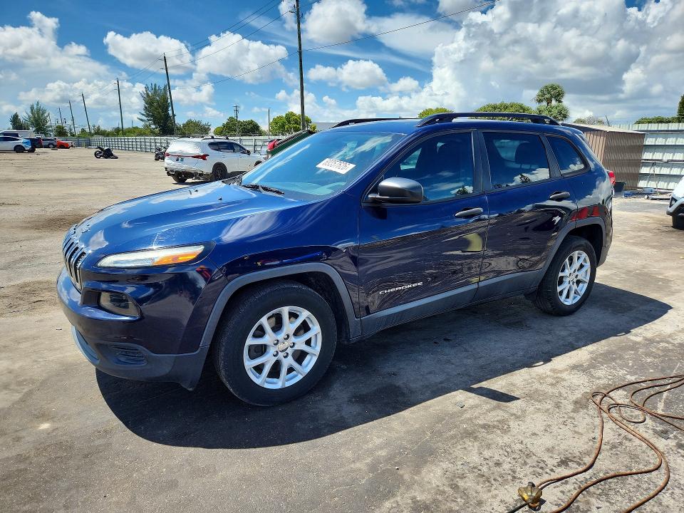 69357626 :رقم المزاد ، 1C4PJLABXGW136849 vin ، 2016 Jeep Cherokee مزاد بيع