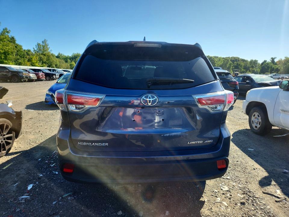 Aukcja sprzedaży 2015 Toyota Highlander, vin: 5TDDKRFH5FS145487, numer aukcji: 68123556