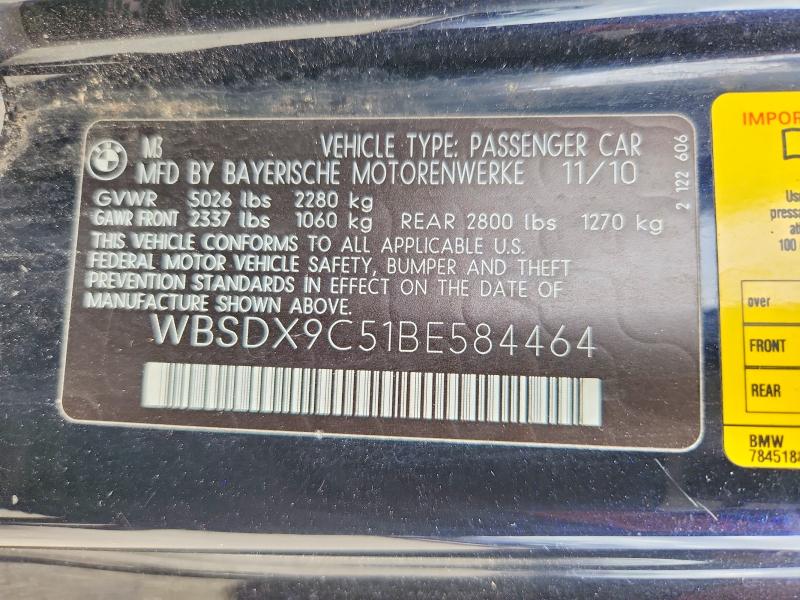 Продаж на аукціоні авто 2011 Bmw M3, vin: WBSDX9C51BE584464, номер лоту: 68966916