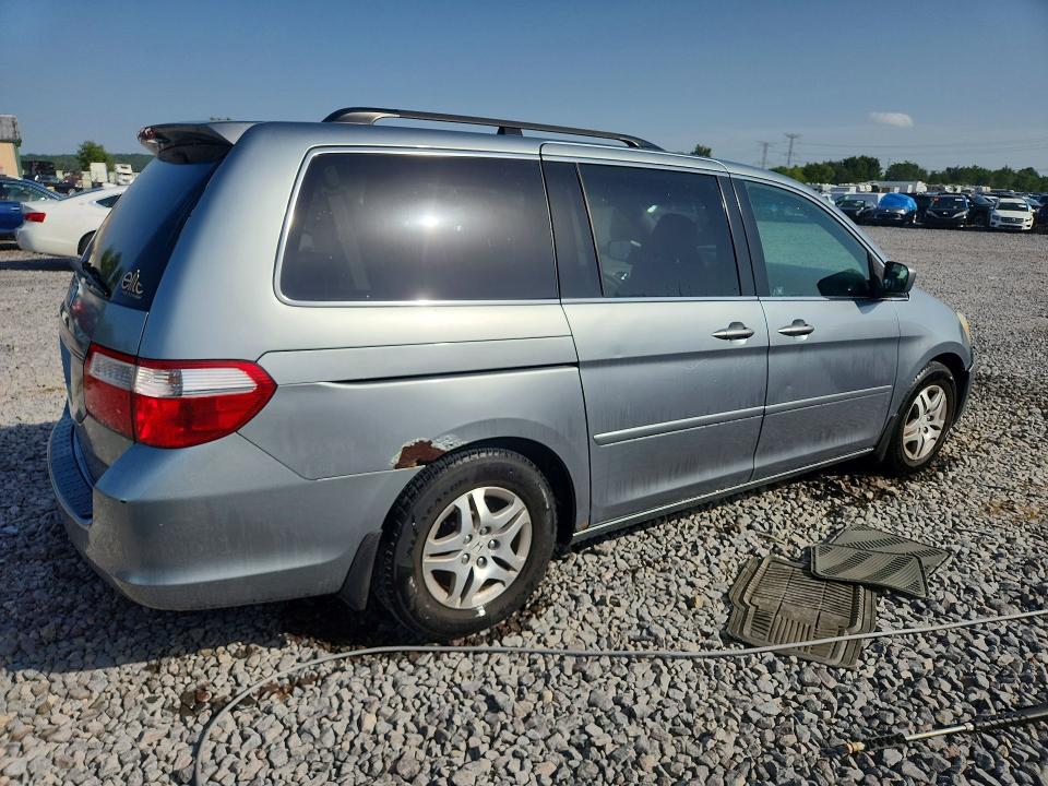 2007 Honda Odyssey მანქანა იყიდება აუქციონზე, vin: 5FNRL38707B133578, აუქციონის ნომერი: 68996106