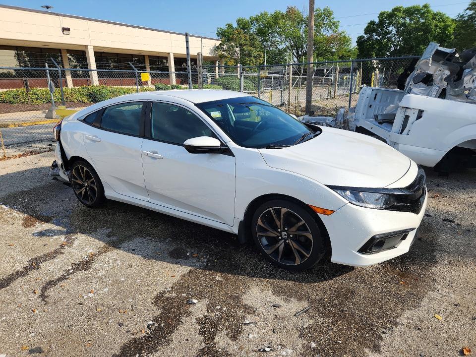 67791896 :رقم المزاد ، 2HGFC2F83MH504426 vin ، 2021 Honda Civic مزاد بيع