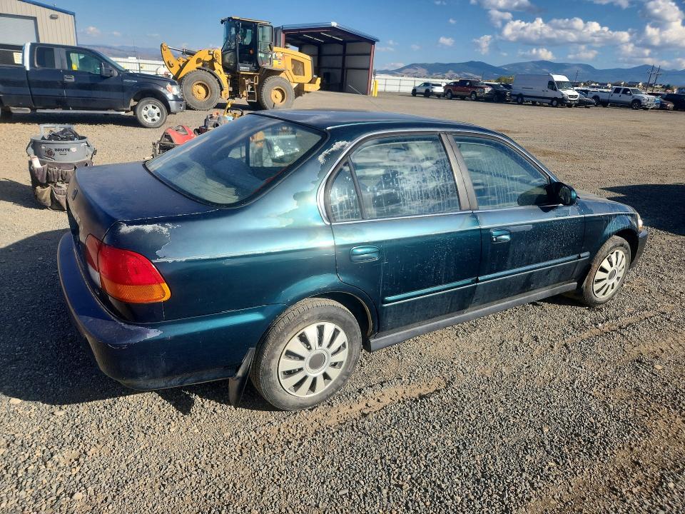 1997 Honda Civic მანქანა იყიდება აუქციონზე, vin: JHMEJ8542VS000590, აუქციონის ნომერი: 70128596