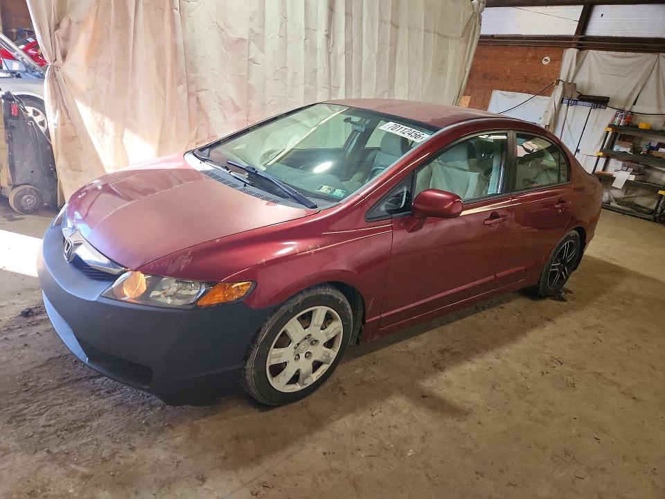 Auction sale of the 2009 Honda Civic, vin: 2HGFA16529H517522, lot number: 70112456