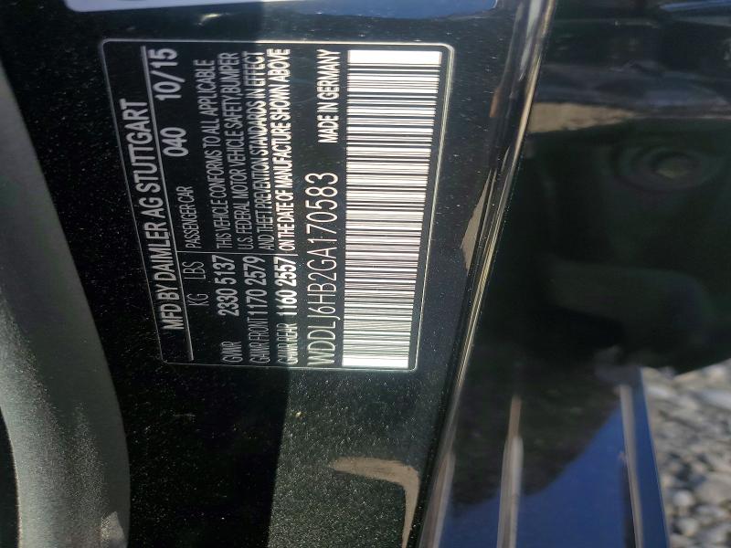 Продаж на аукціоні авто 2016 Mercedes-benz Cls, vin: WDDLJ6HB2GA170583, номер лоту: 67678126