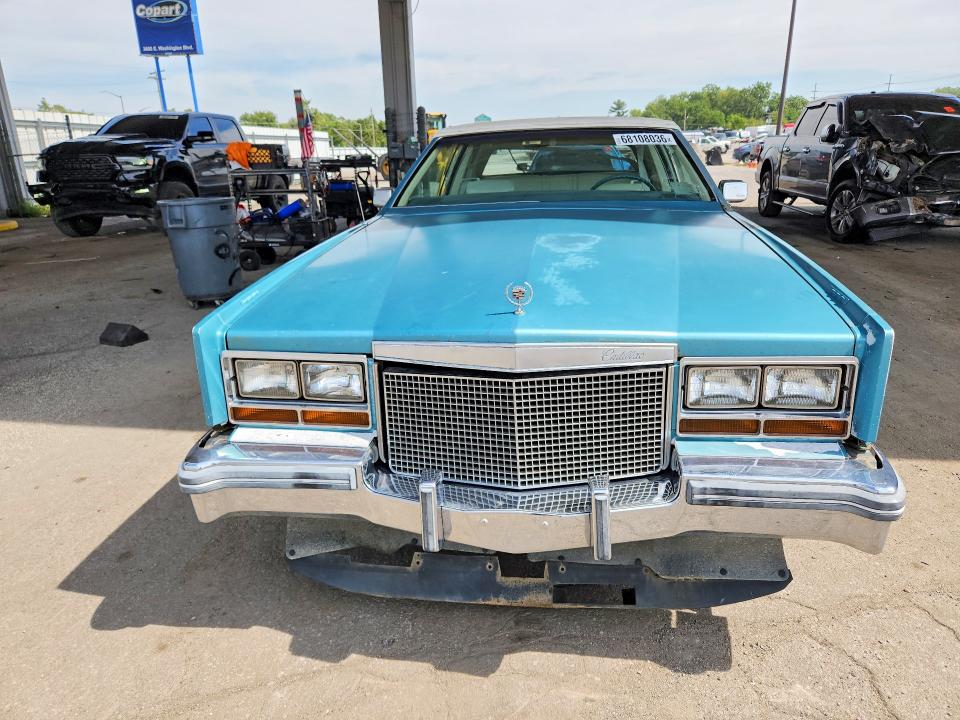 68108036 :رقم المزاد ، 1G6AL5790BE607733 vin ، 1981 Cadillac Eldorado مزاد بيع