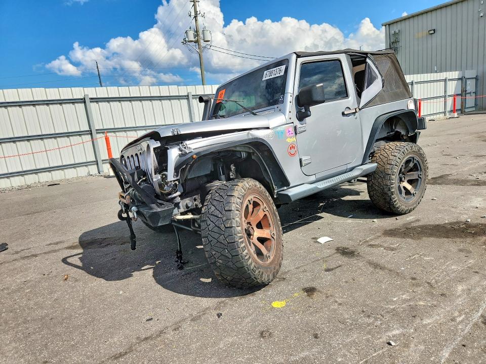67881376 :رقم المزاد ، 1C4AJWAG3FL760429 vin ، 2015 Jeep Wrangler مزاد بيع