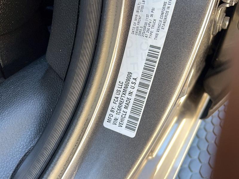 Продаж на аукціоні авто 2021 Ram 1500, vin: 1C6RREFTXMN609009        , номер лоту: 69353186