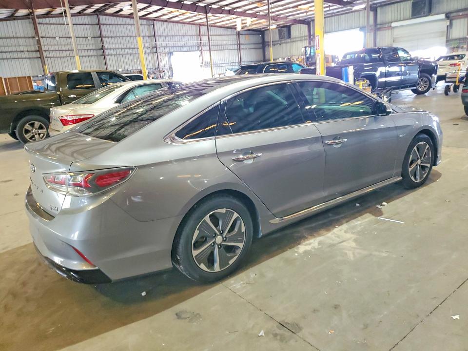 2018 Hyundai Sonata Hybrid მანქანა იყიდება აუქციონზე, vin: KMHE34L3XJA083356, აუქციონის ნომერი: 68037946