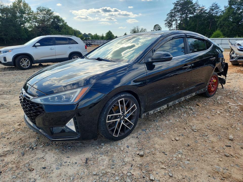 Продажа на аукционе авто 2019 Hyundai Elantra, vin: KMHD04LB6KU859641, номер лота: 67981306
