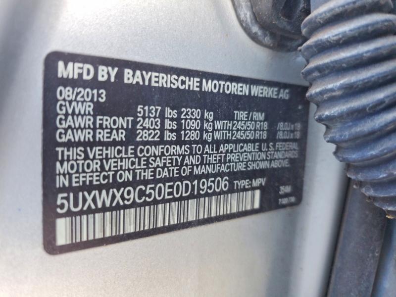 Продажа на аукционе авто 2014 Bmw X3, vin: 5UXWX9C50E0D19506, номер лота: 69061056