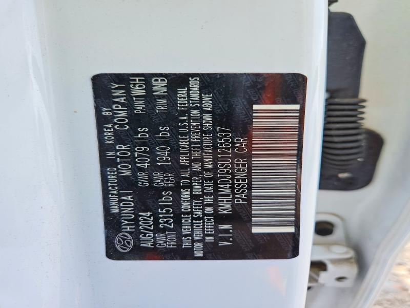 70272446 :رقم المزاد ، KMHLM4DJ9SU126537 vin ، 2025 Hyundai Elantra Hybrid مزاد بيع