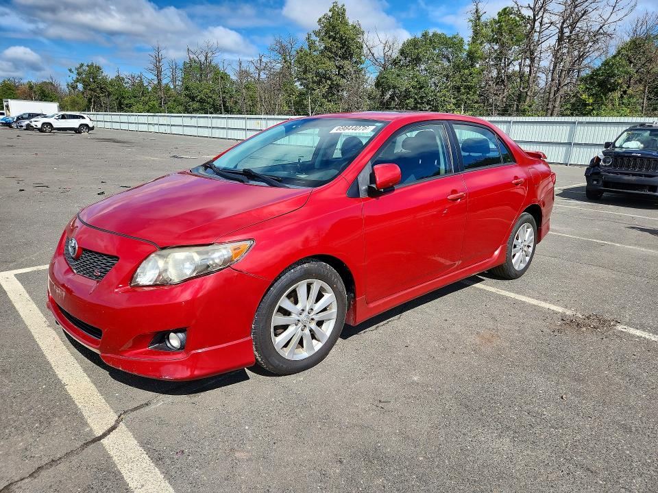 69844076 :رقم المزاد ، 2T1BU4EE9AC490115 vin ، 2010 Toyota Corolla مزاد بيع