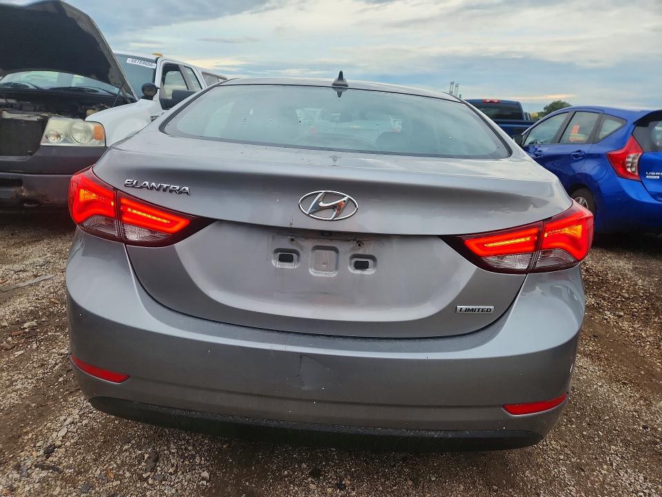 2014 Hyundai Elantra მანქანა იყიდება აუქციონზე, vin: KMHDH4AE1EU141425, აუქციონის ნომერი: 68286726