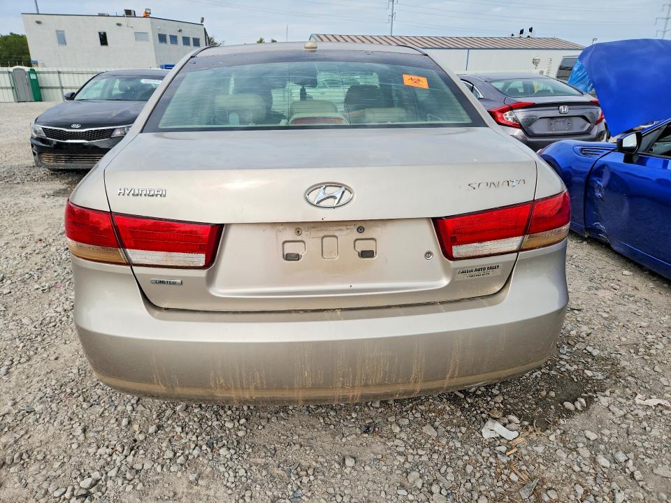 2008 Hyundai Sonata მანქანა იყიდება აუქციონზე, vin: 5NPEU46CX8H354643, აუქციონის ნომერი: 69052086