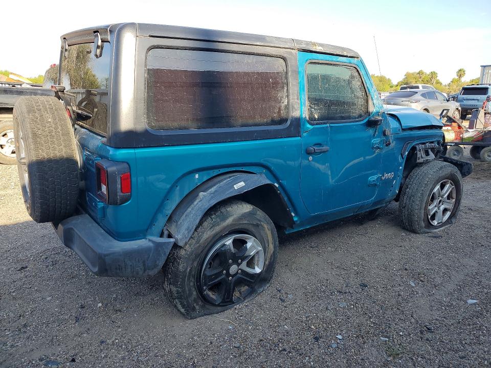 Продажа на аукционе авто 2020 Jeep Wrangler, vin: 1C4GJXAG3LW194444, номер лота: 69340776