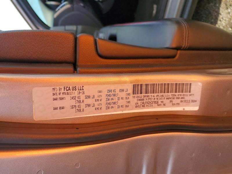 Aukcja sprzedaży 2017 Jeep Grand Cherokee, vin: 1C4RJFAG2HC678536, numer aukcji: 69889906