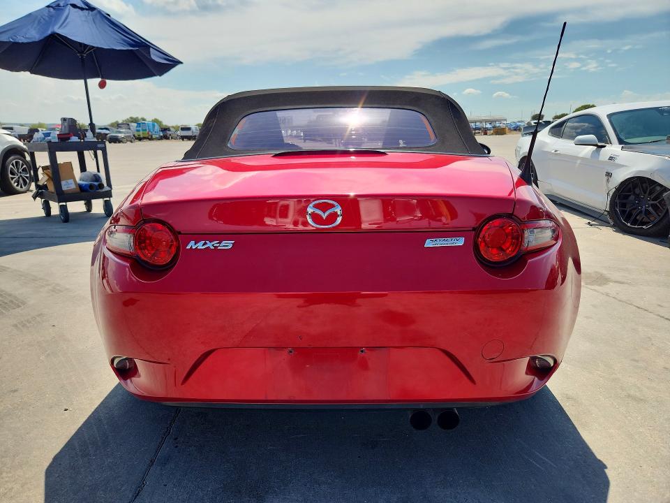 2016 Mazda Mx-5 Miata მანქანა იყიდება აუქციონზე, vin: JM1NDAB75G0107596, აუქციონის ნომერი: 69636876