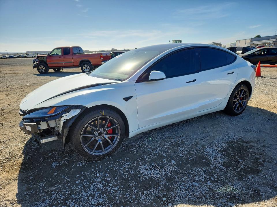 Auction sale of the 2025 Tesla Model 3, vin: 5YJ3E1EA7SF980272, lot number: 70704536