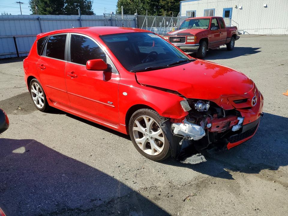 2008 Mazda 3 მანქანა იყიდება აუქციონზე, vin: JM1BK343281868368, აუქციონის ნომერი: 68263906