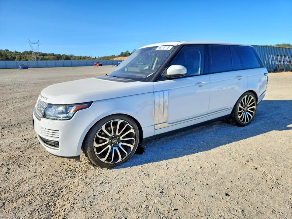 2016 Land Rover Range Rover მანქანა იყიდება აუქციონზე, vin: SALGS2KF9GA252199, აუქციონის ნომერი: 68076176