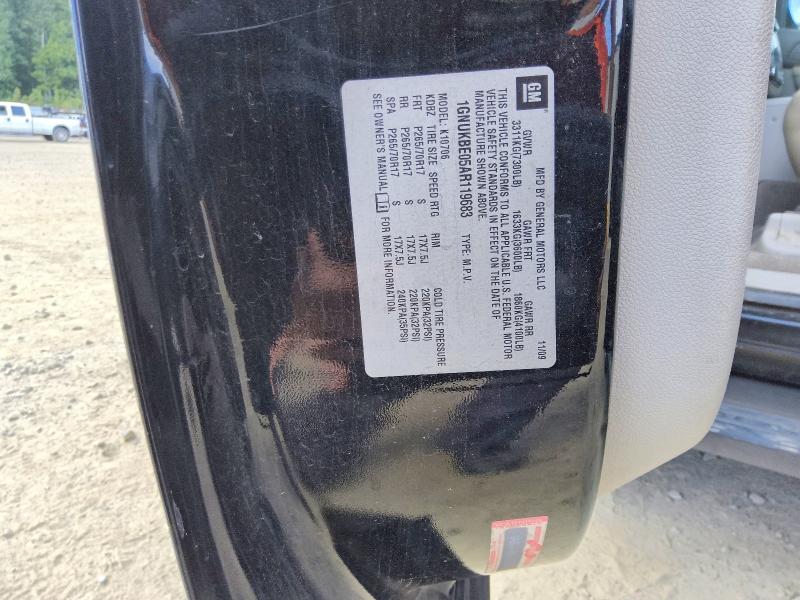 2010 Chevrolet Tahoe მანქანა იყიდება აუქციონზე, vin: 1GNUKBE05AR119683, აუქციონის ნომერი: 71277896