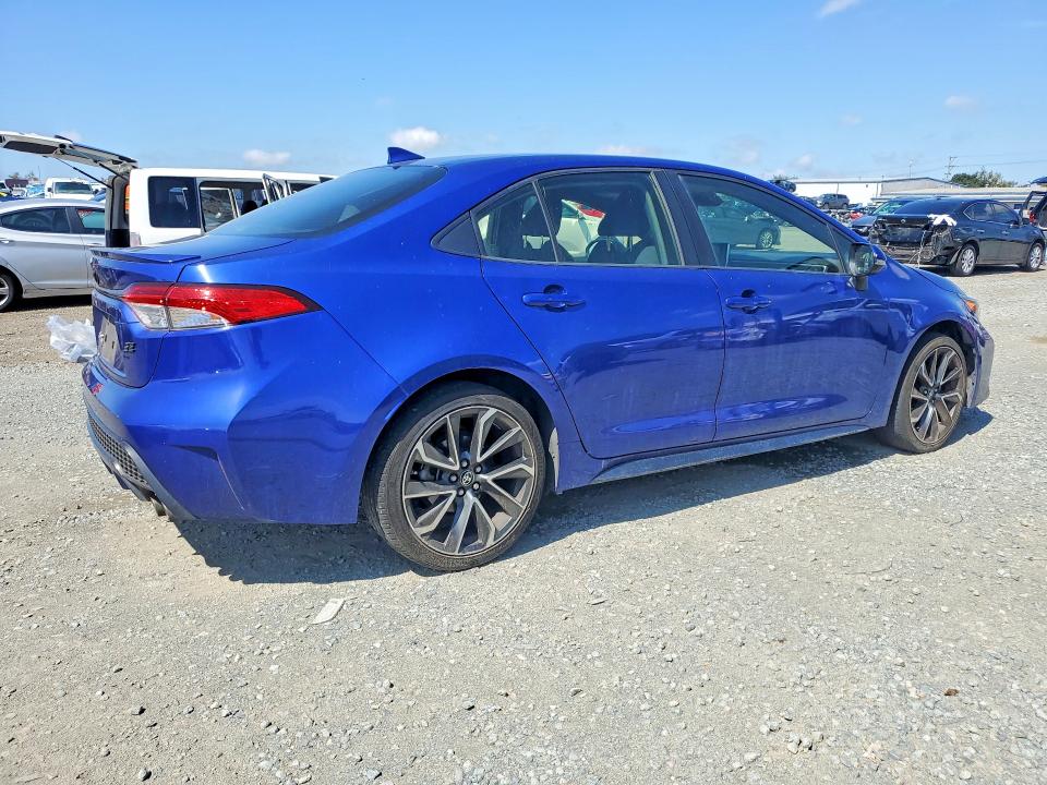 70000206 :رقم المزاد ، JTDS4RCE3LJ050754 vin ، 2020 Toyota Corolla مزاد بيع