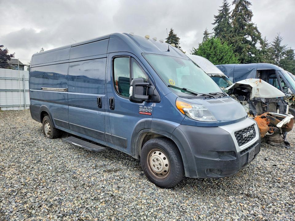 Продаж на аукціоні авто 2021 Ram Promaster 3500, vin: 3C6MRVJG4ME535806, номер лоту: 64186606