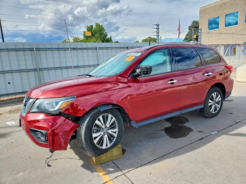 2018 Nissan Pathfinder მანქანა იყიდება აუქციონზე, vin: 5N1DR2MM4JC618501, აუქციონის ნომერი: 68830256