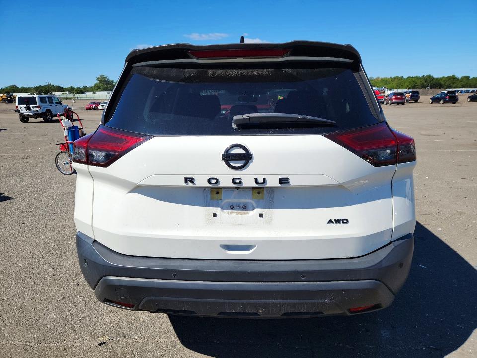 68923716 :رقم المزاد ، JN8AT3AB0MW220307 vin ، 2021 Nissan Rogue مزاد بيع