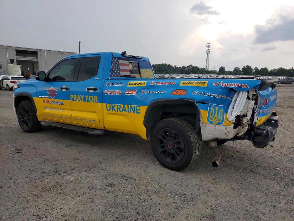 67453346 :رقم المزاد ، 5TFLA5GD8NX001671 vin ، 2022 Toyota Tundra مزاد بيع