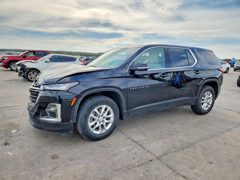 70145636 :رقم المزاد ، 1GNERLKW7NJ191682 vin ، 2022 Chevrolet Traverse مزاد بيع