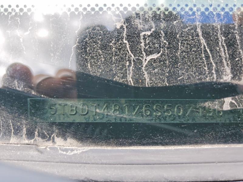 68929106 :رقم المزاد ، 5TBDT48176S507196 vin ، 2006 Toyota Tundra مزاد بيع