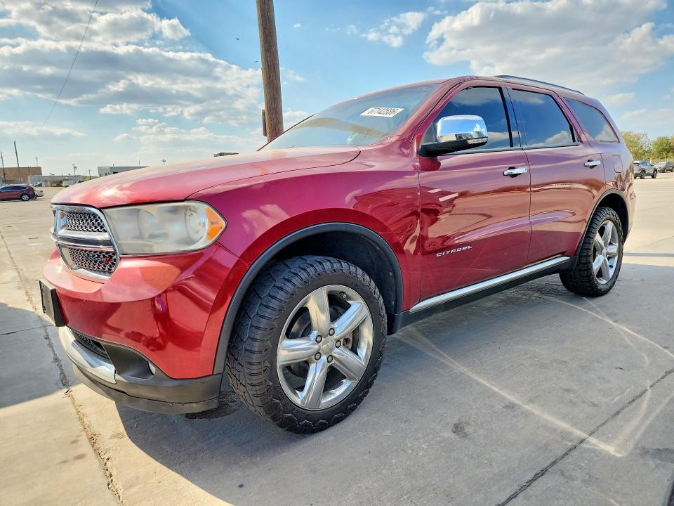Auction sale of the 2013 Dodge Durango, vin: 1C4RDHEG6DC637429, lot number: 67142586