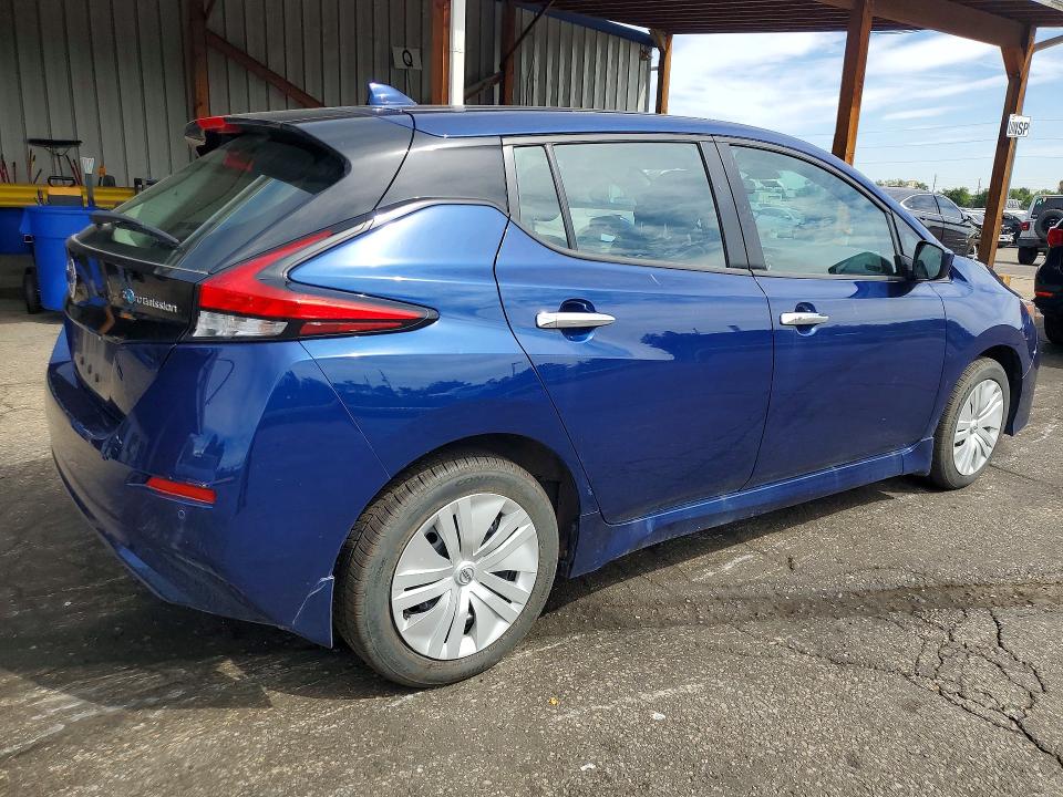 2022 Nissan Leaf მანქანა იყიდება აუქციონზე, vin: 1N4AZ1BV3NC560471, აუქციონის ნომერი: 69201596
