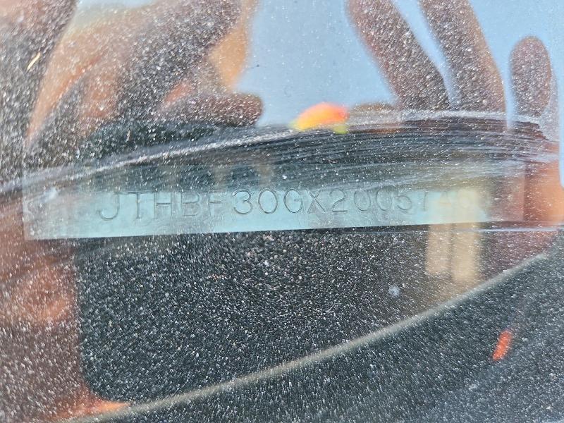 70298076 :رقم المزاد ، JTHBF30GX20057460 vin ، 2002 Lexus Es مزاد بيع