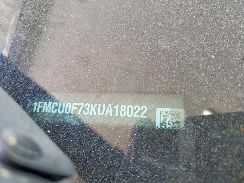 Продажа на аукционе авто 2019 Ford Escape, vin: 1FMCU0F73KUA18022, номер лота: 67203516