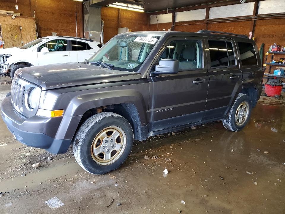 Auction sale of the 2016 Jeep Patriot, vin: 1C4NJRBB3GD653348, lot number: 70031126