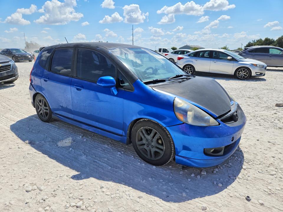 69983236 :رقم المزاد ، JHMGD38647S023288 vin ، 2007 Honda Fit مزاد بيع