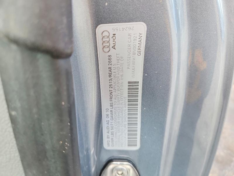 Продаж на аукціоні авто 2011 Audi A5, vin: WAULFAFH1BN001921, номер лоту: 70839626